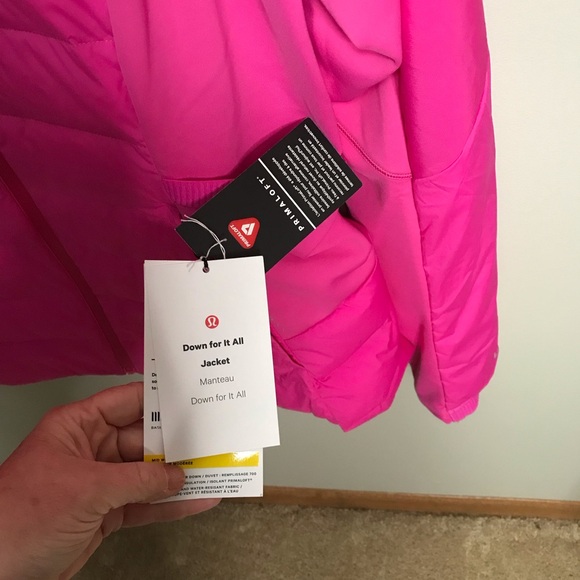 Lululemon Down For It All Jacket Women’s Size 12 - Picture 4 of 10